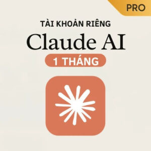 Tài Khoản Claude AI Pro 1 Tháng